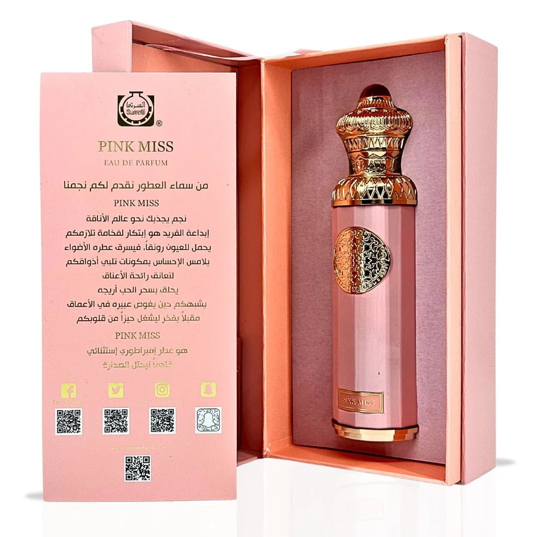 Pink Miss by Surrati - Heritage Collection 140ml Edp Unisex