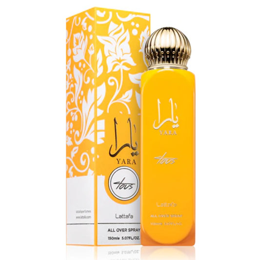 Yara Tous all over spray by Lattafa 150ml