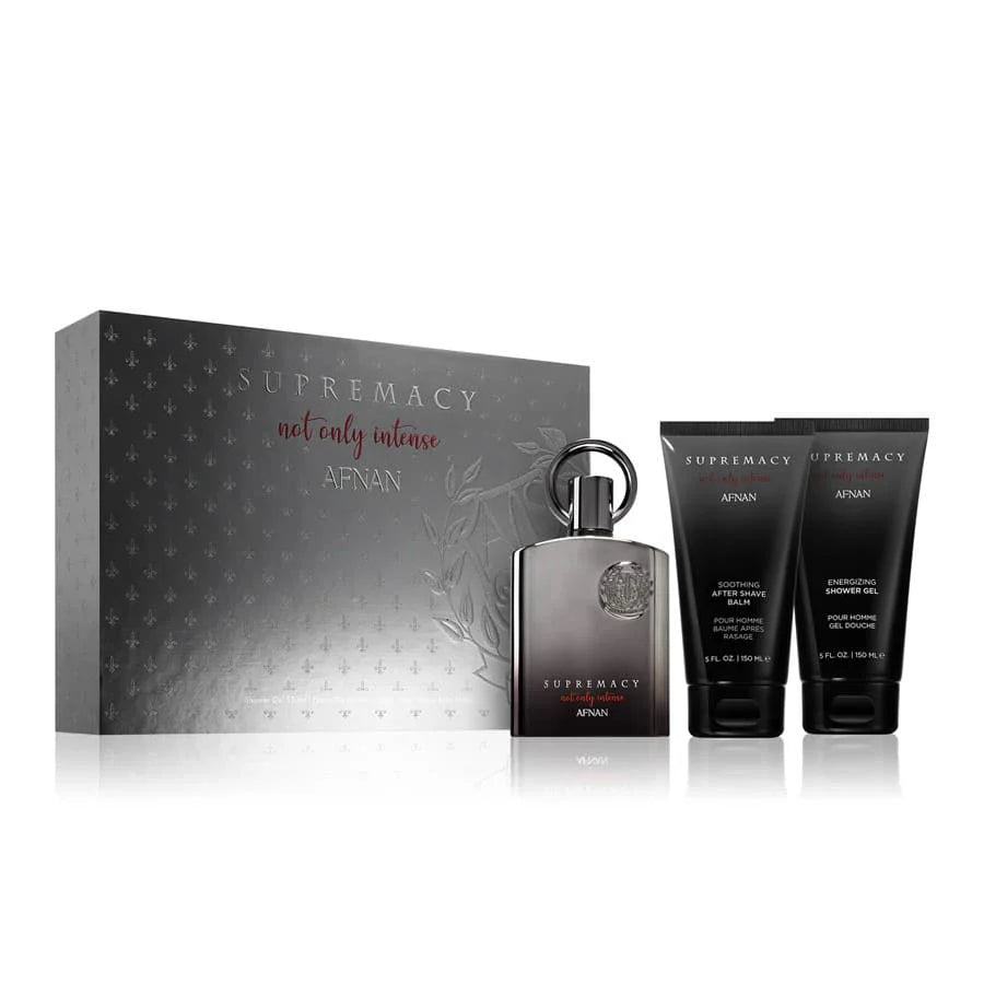 Supremacy Not Only Intense Gift Set by Afnan 100ml EDP Mens