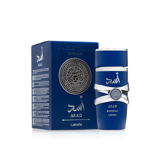 Asad Zanzibar by Lattafa 100ml Edp Mens